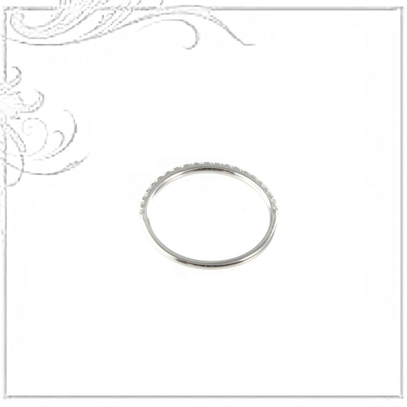 K18WG  Diamond Ring D,0.21ct  Ring Size #12.5