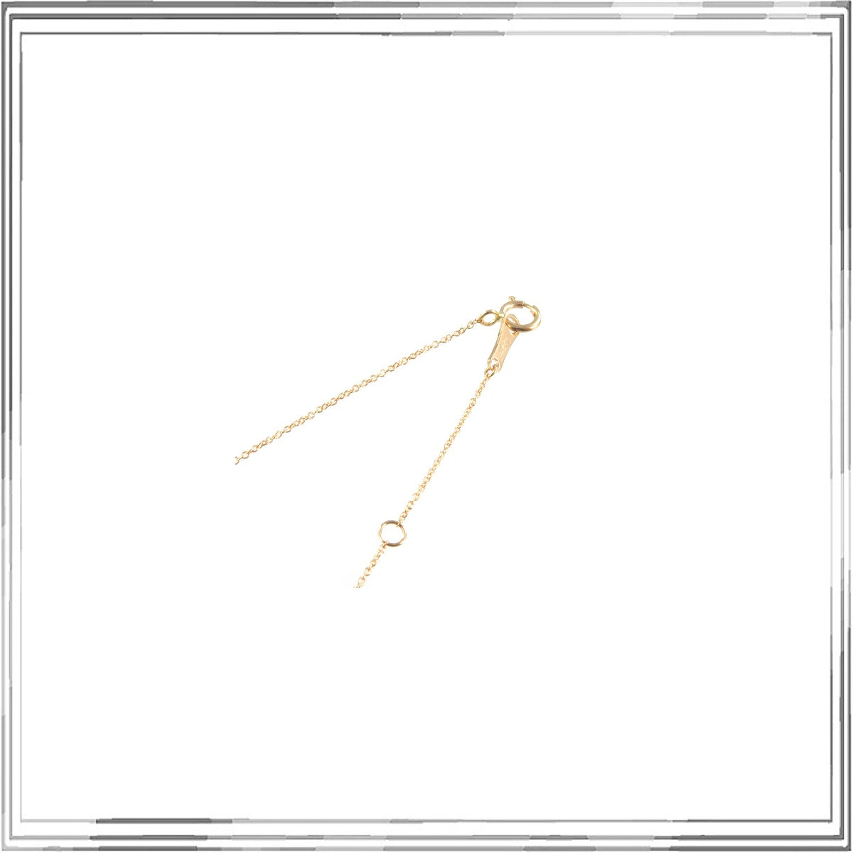 K18PG Brown Diamond Pendant Necklace BRD,0.11ct