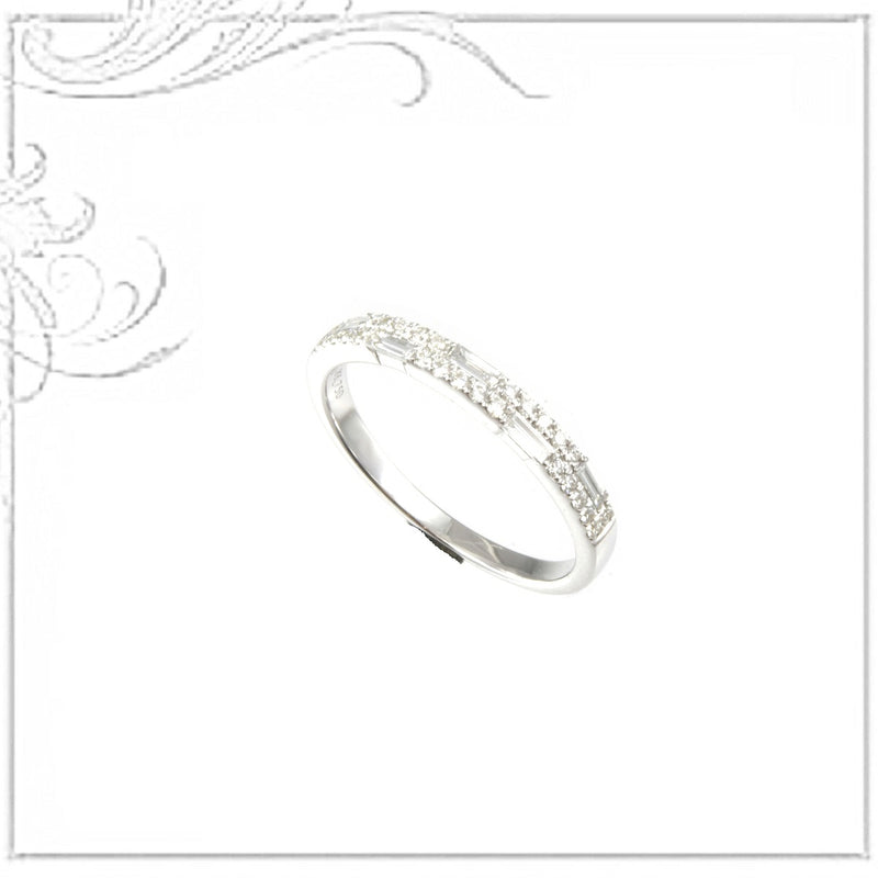K18WG  Diamond Ring D,0.27ct  Ring Size #12